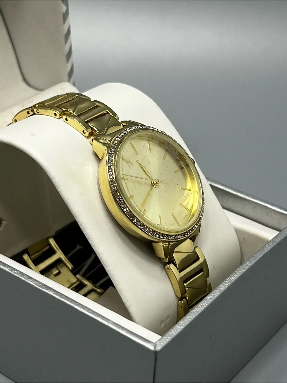 INC International Concepts sleek gold